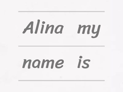 story about Alina