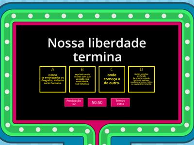 Lei de Liberdade Quiz