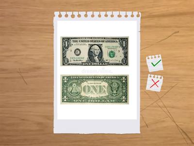 Identifying Money Flashcards