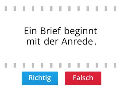 Der persönliche Brief