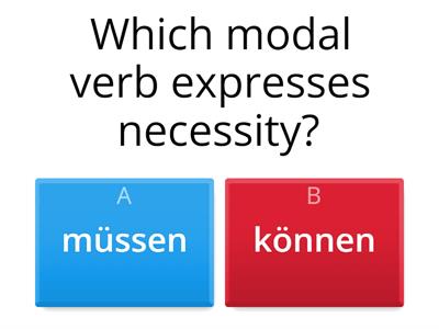Modal Verbs Quiz