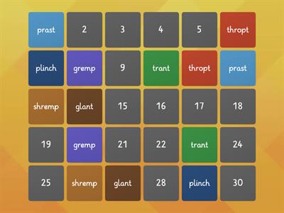 2.4 P. 90 Nonsense Word Matching Pairs