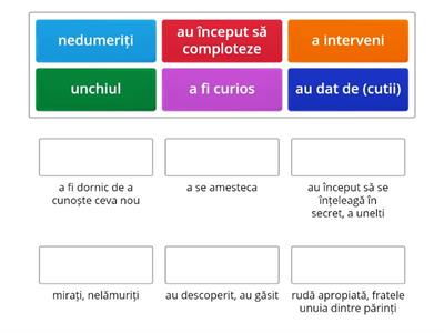 Cheile, după Tudor Arghezi (vocabular)