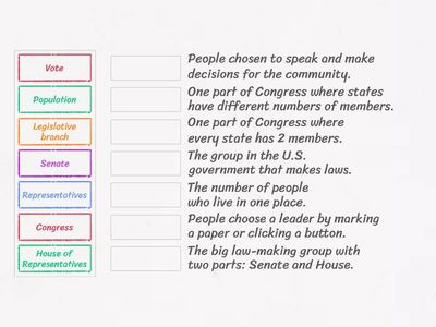 ELL-Legislative Branch Vocab