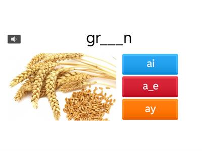 3 ways to spell long A