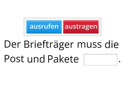  Netzwerk B1 Wortschatz Kap. 4 Tätigkeiten