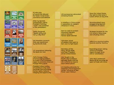 Imperialism Vocabulary