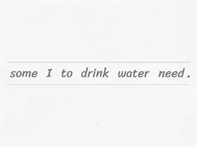 Some, any, a, an Unjumble