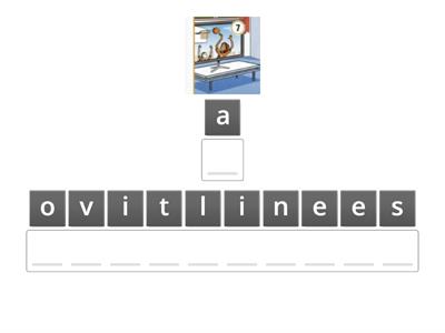 Get Ready for Starters Vocab  