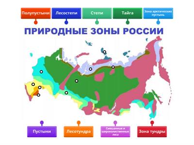 Природные зоны России