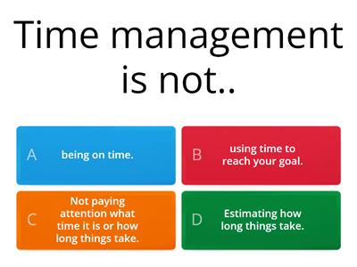 Time Management