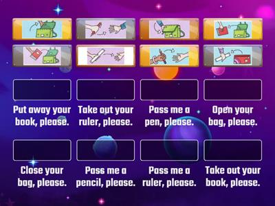 Drag and Drop (Classroom Instructions)