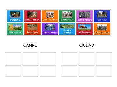 EL campo vs La ciudad