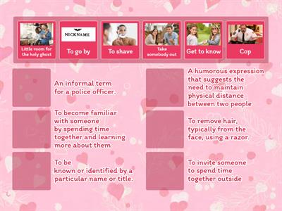 Midnight Sun - Match Vocabulary