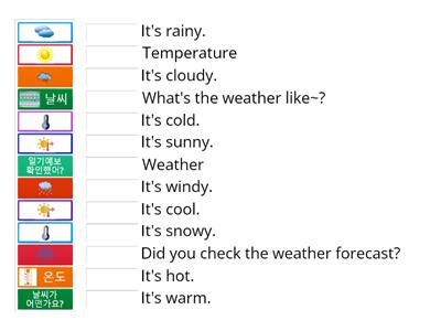 G1: Lesson 5.1 Weather 