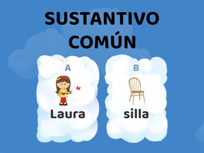 SUSTANTIVOS PROPIOS Y COMUNES