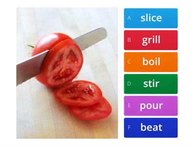 Starlight 6 module 2 food preparation (verbs)