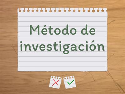 Elementos Proyecto de Investigación