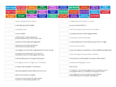 Outcomes C1 unit 6