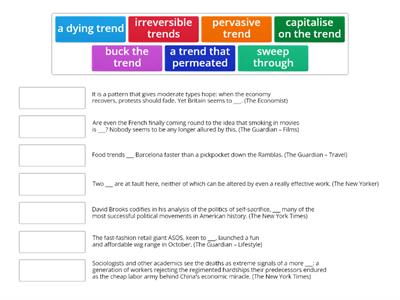 Week 5. CPE. Trends