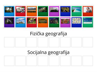 Socijalna i fizička geografija