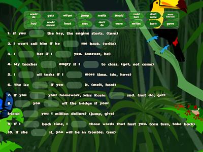 Conditionals 0, 1, 2