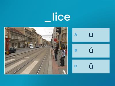 Pravopis u/ú/ů 