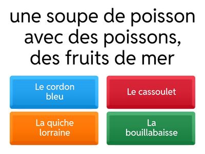 Les plats traditionnels français 2