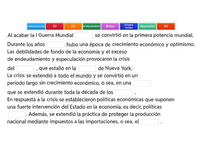 El período de entreguerras