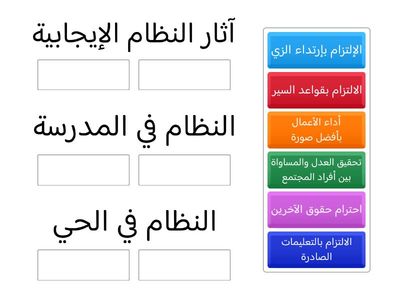 القوانين والأنظمة