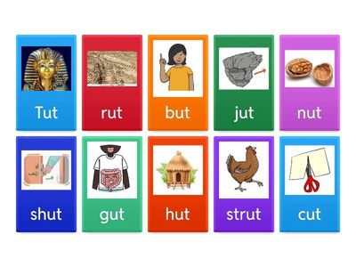 Phonics -ut