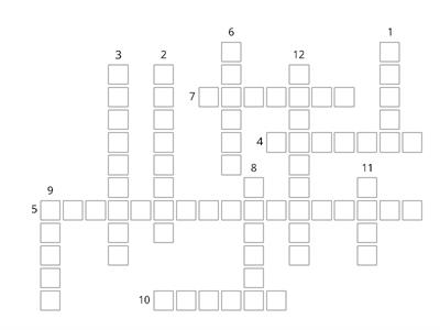 Acting Crossword