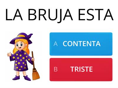 ADJETIVOS: BRUJAS! 