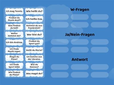 Aussagen+Fragen