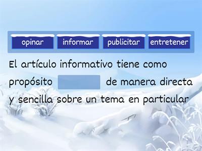  Artículo Informativo