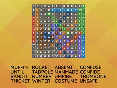 Diego-rabbit/reptile words