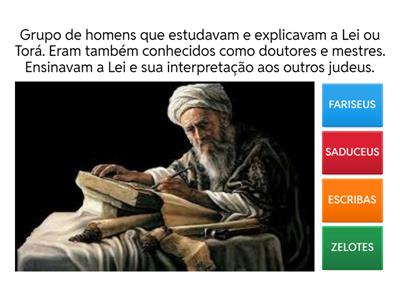 O MUNDO E O TEMPO DE JESUS - outros grupos e costumes no tempo de Jesus 