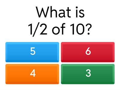 Fractions of an Amount Quiz