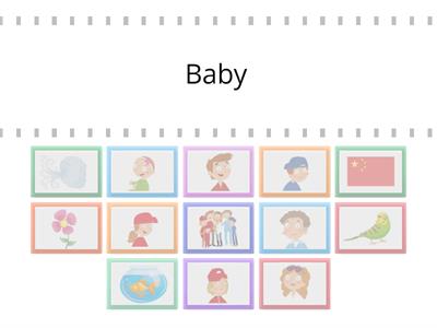 YEAR 1 - UNIT 3 Vocabulary