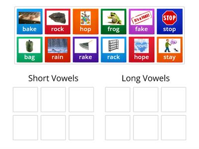 Long Vowel-Short Vowel