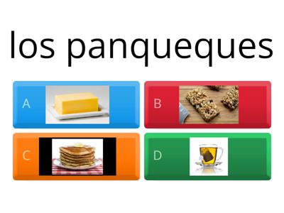 el desayuno (Quiz - matching)