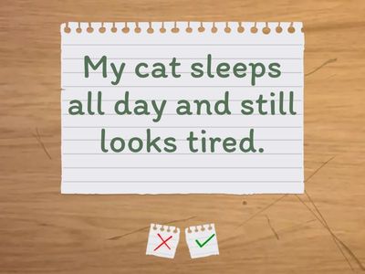 Present Simple & Present Continuous - listen & repeat