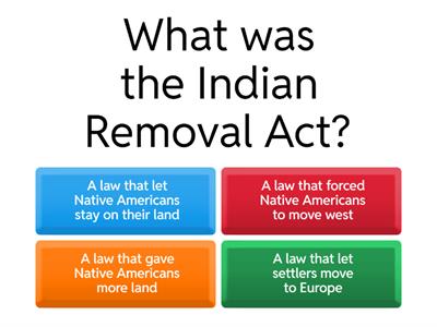 Indian Removal Act