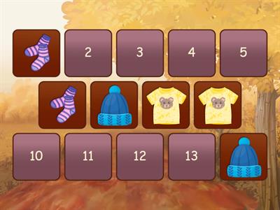 Гра меморі "Одяг"