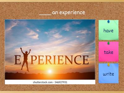 Basic 7 Verb noun collocation