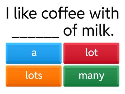 MCQ - TA7 - Unit 5 Food and Drink