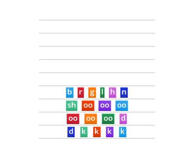 HMH 10.2-- Words with oo