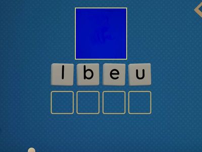 Цвета (для диктанта)