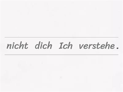 Negation: kein, nicht, nein