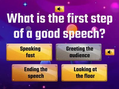 Public Speaking Quiz by Shubbhi